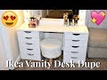 DIY Ikea Vanity Dupe | $100