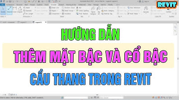NVT | HƯỚNG DẪN VẼ CẦU THANG SẺ BẬC TRONG REVIT