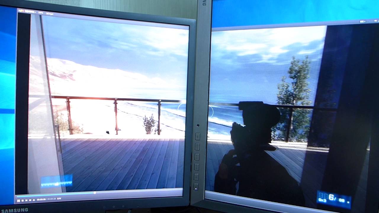 Samsung CFG70 144Hz normal mode (vs Samsung S32D850T)