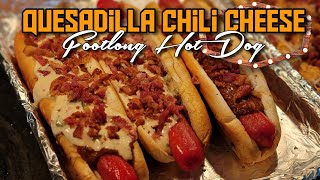 Queso Chili Cheese Foot Long Hot Dogs / Summertime meals Recipes