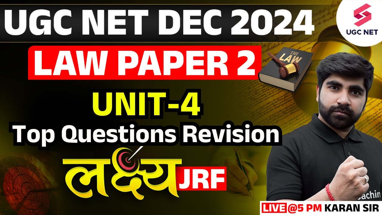ugc-net-law-2024-complete-ugc-net-law-unit-4-revision-ugc-net-law