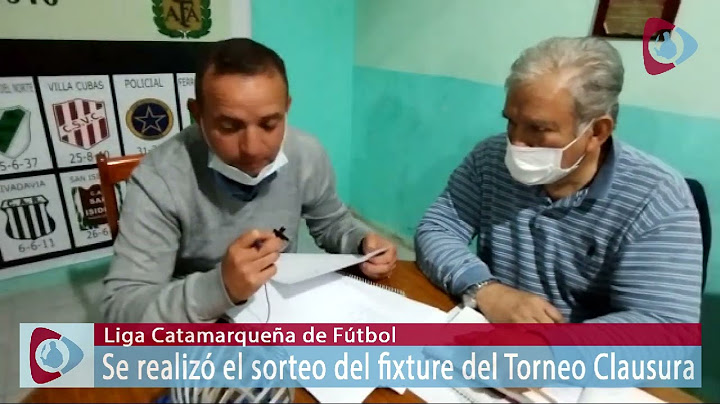 Se realizó el sorteo del fixture del Torneo Clausura