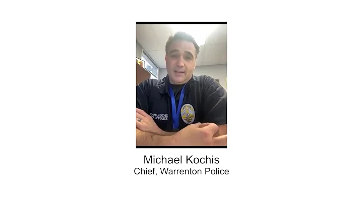 Chief Michael Kochis (Warrenton Town Police) on Tr...