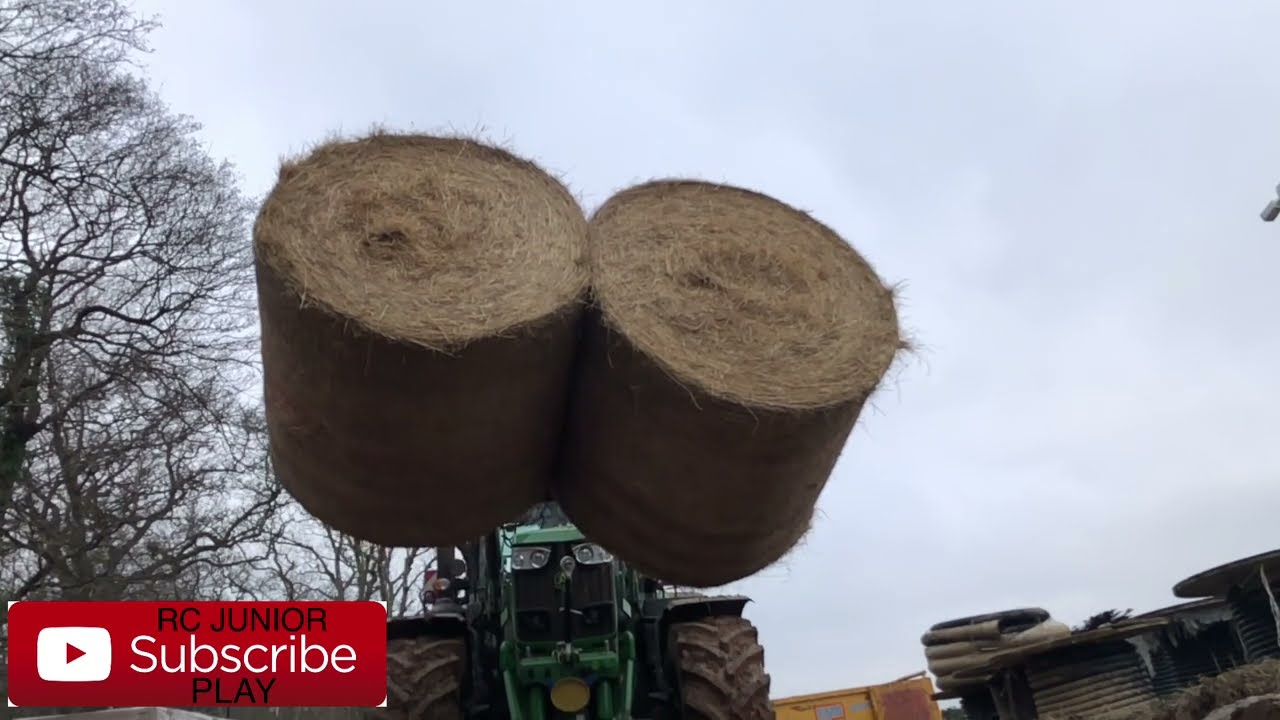 RCEXCAVATOR slow motion John Deere 6400