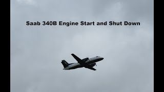 Saab 340B Engine Start and Shut Down
