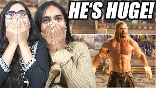 Indian Girls React to Hollywood Actors Physiques! | The Loud Guys