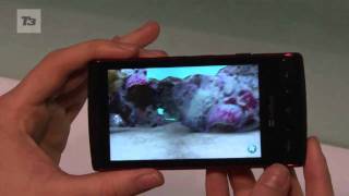 Sharp Galapagos 3D mobile hands-on