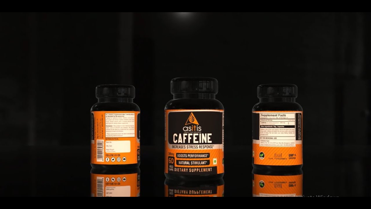 AS-IT-IS Nutrition Caffeine Capsules