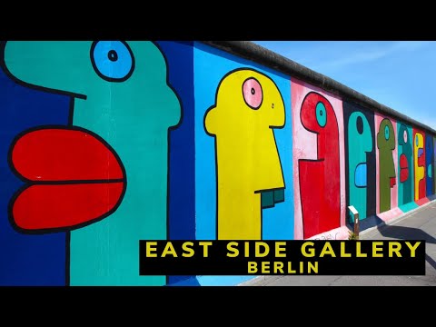 Видео: East Side Gallery в Берлине
