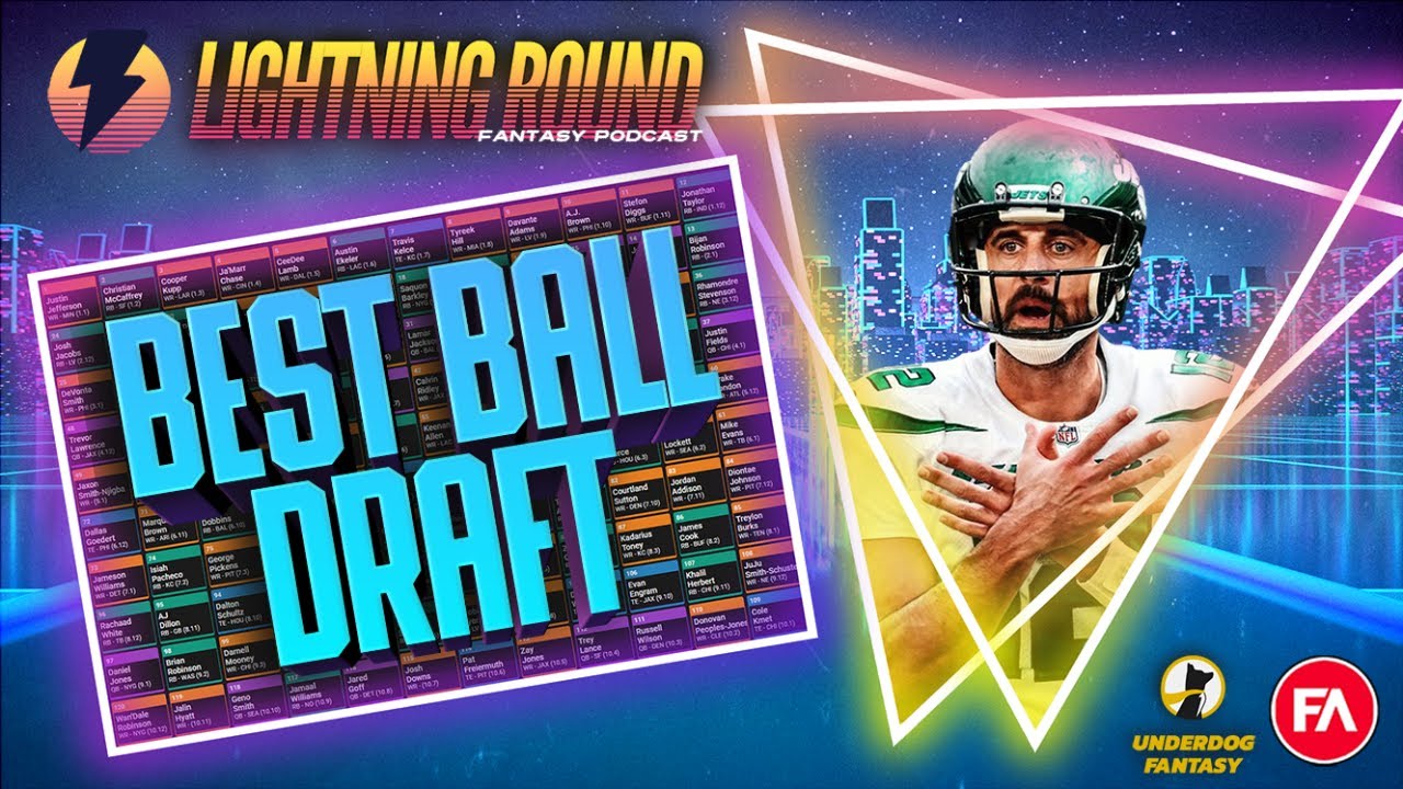 First Best Ball Draft of 2023! ⚡️ Lightning Round Fantasy Alarm