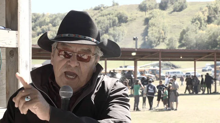 Treaty Story with Eric Tootoosis at Treaty 4 Gathering