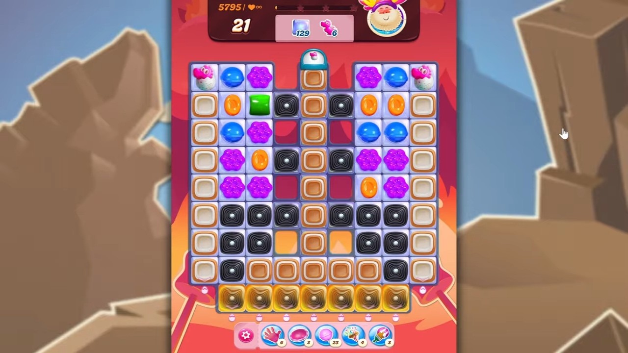 Candy Crush Saga LEVEL 5795 NO BOOSTERS (new version)🐟☑️ - YouTube