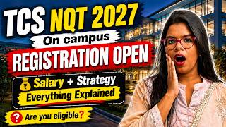 TCS NQT 2027 🔥 Salary, Eligibility, Exam Pattern & Preparation Strategy | Should You Apply?