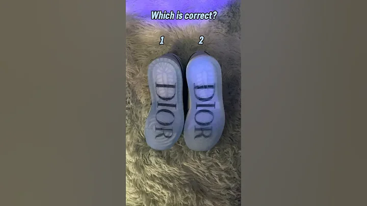 Which Jordan 1 Dior Is Real? #sneakerhead #sneakers #viral