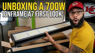 Massive 700W grow light unboxing | AC Infinity Ion Frame A7 first look