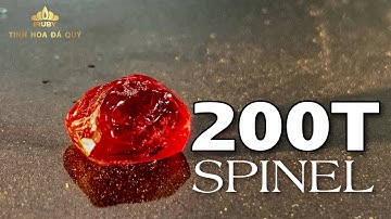 Cách cắt đá quý Spinel thô 200 Triệu như thế nào? Phần 1 - [IRUBY kiến thức Đá Quý]