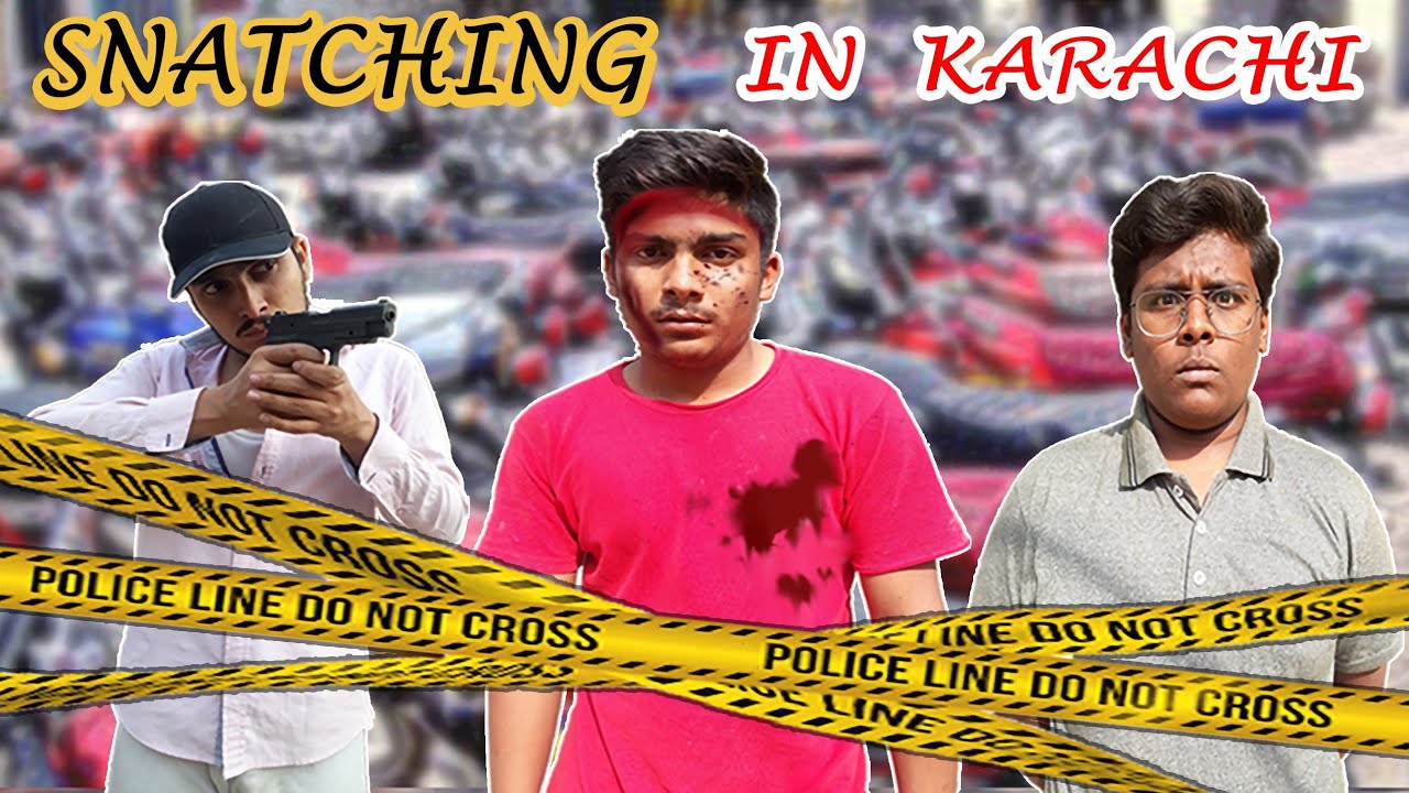 SNATCHING in KARACHI | Funny Video | Funter Vynz | Comedy Sketch