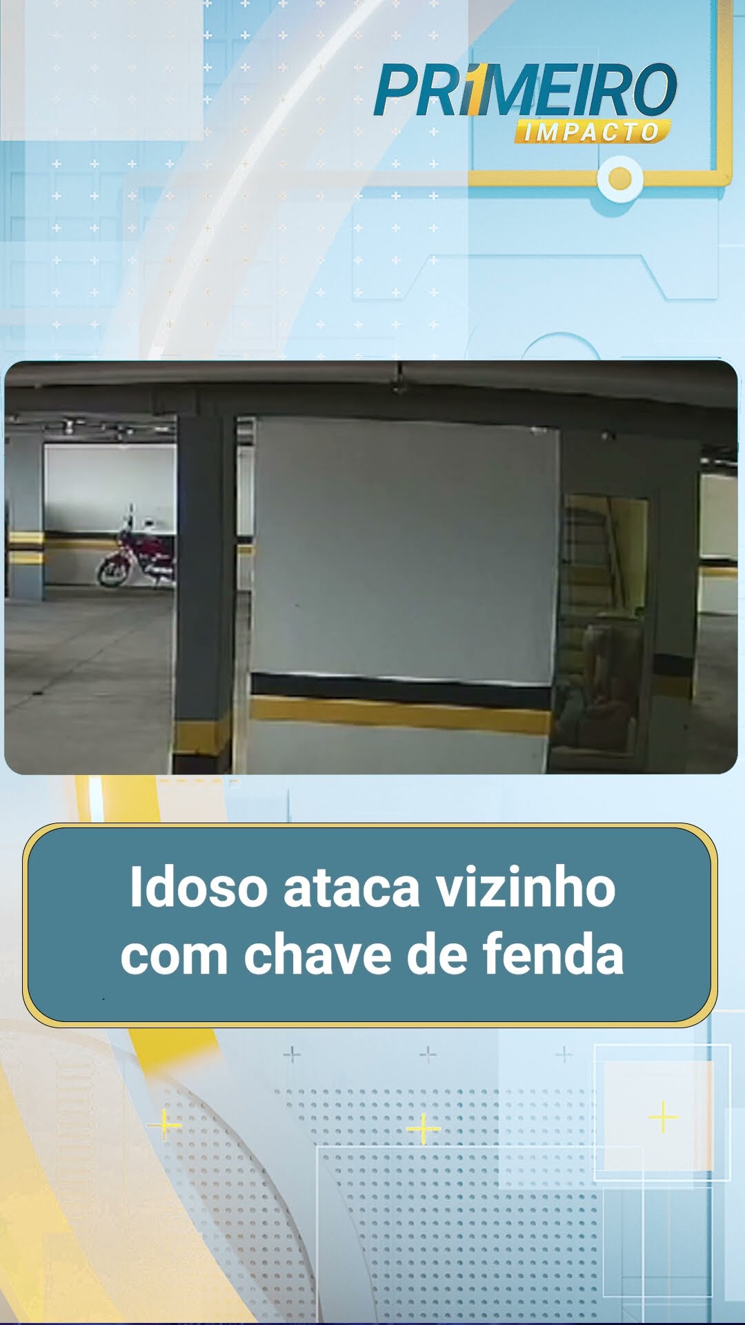 Idoso ataca vizinho com chave de fenda dentro de condomínio em MG