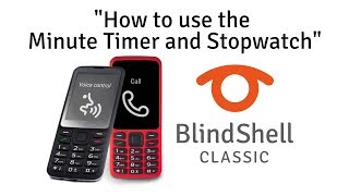 How To Use The Minute Timer And Stopwatch - BlindShell Classic Tutorials screenshot 5