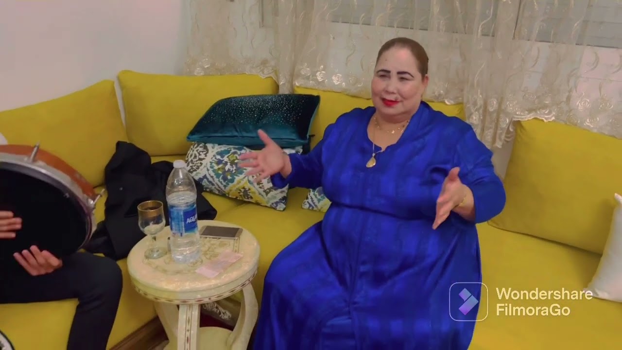 #ليلة_لالة_مليكة مع الفنانة فوزية زريقة و نگافة دنيا برادة في زاوية الشريف ولد الحاجة مليكة 💚🕯