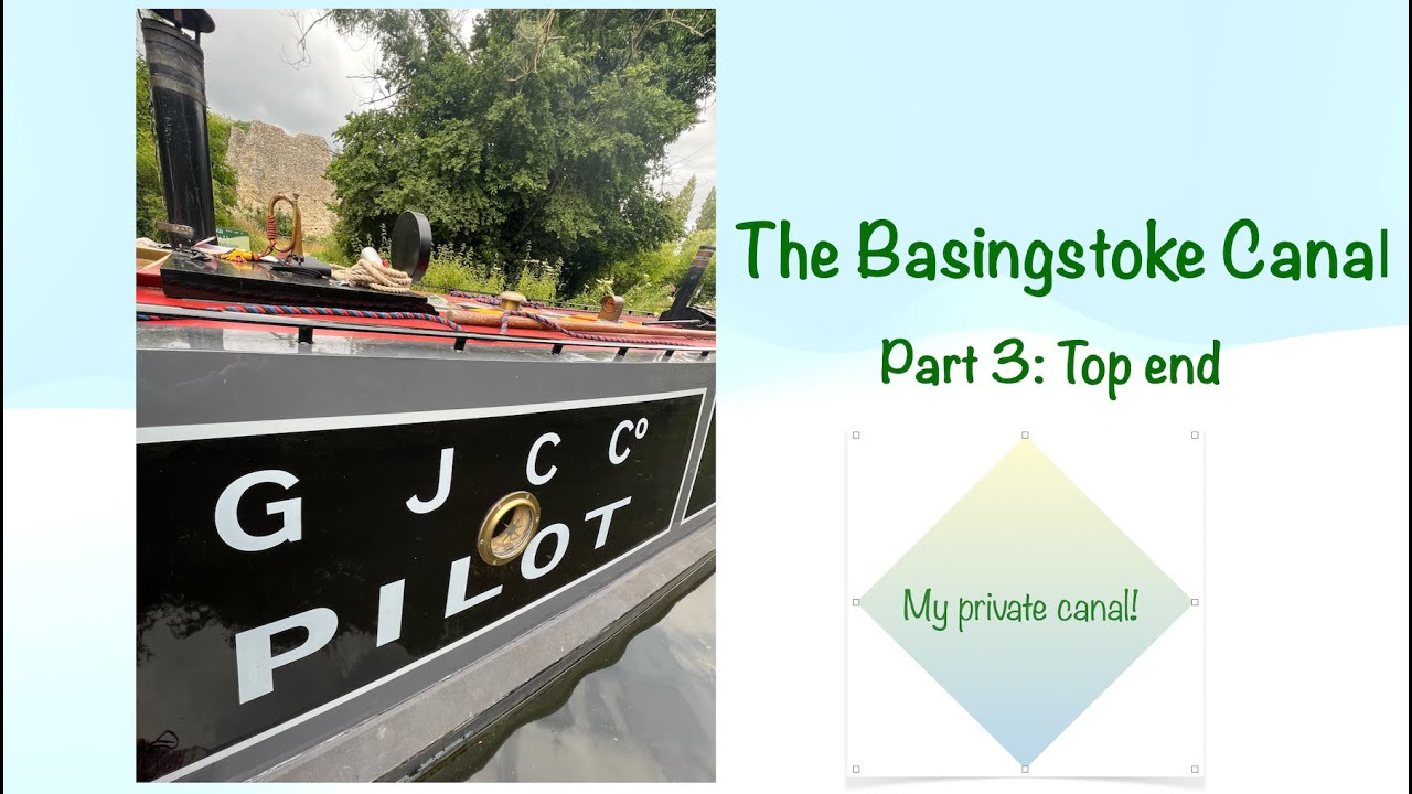 The Basingstoke Canal Part 3: Farnborough Airfield to Greywell Tunnel