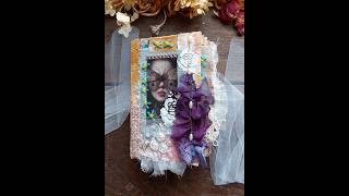 Mini notebook flip-through. " Forget me not" .Shop update. (SOLD ♥️).