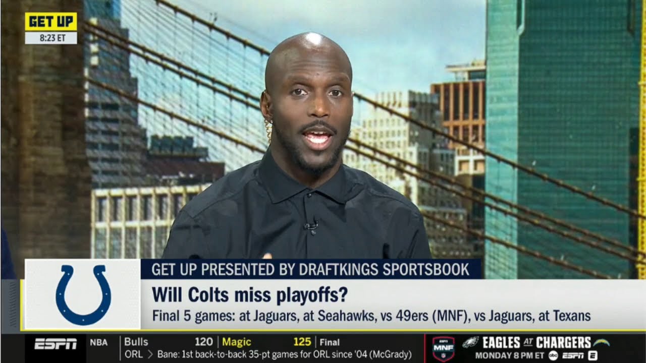 GET UP | Colts are NOT a playoff team! - Jason McCourty on Daniel Jones' loss to the Texans in Wk 13