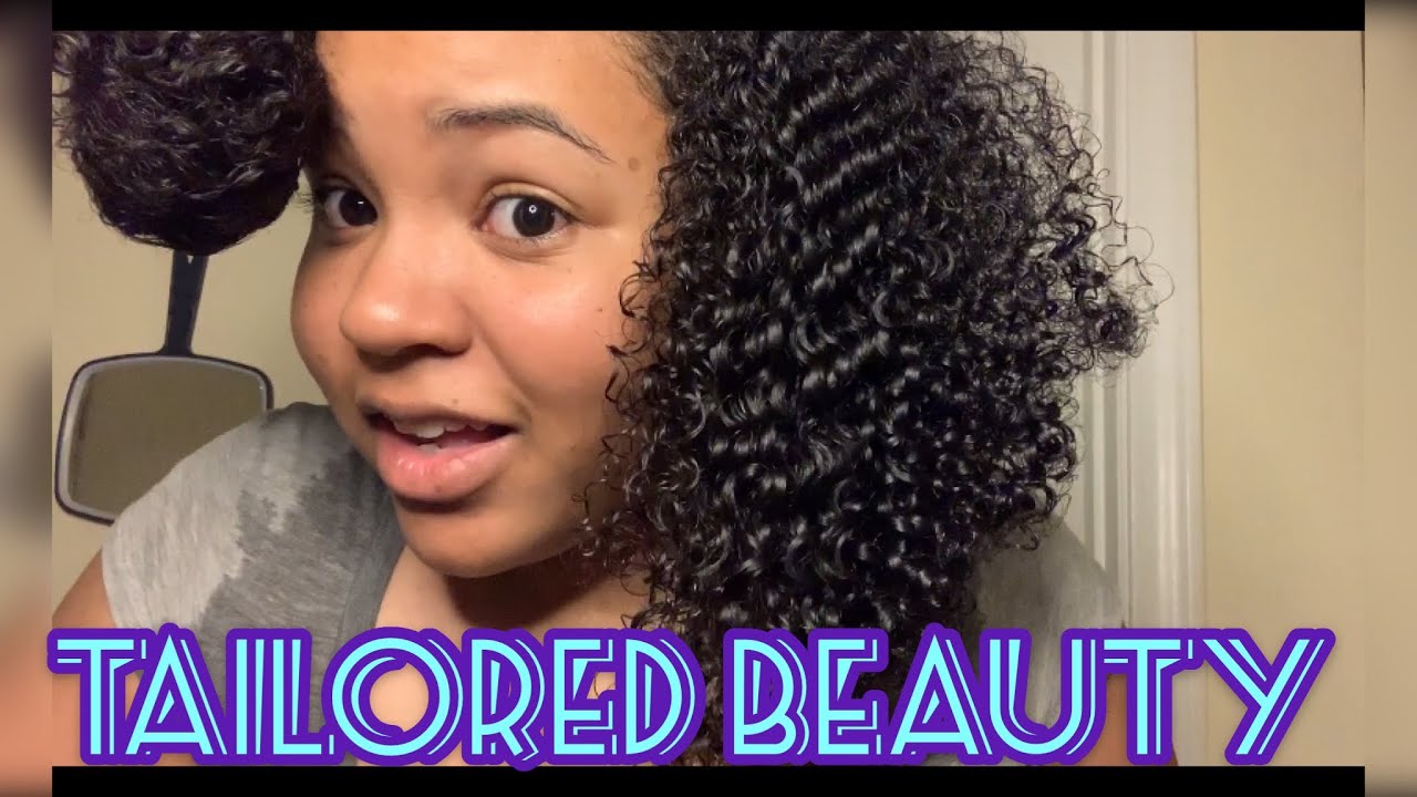 Wash and Go with Tailored Beauty