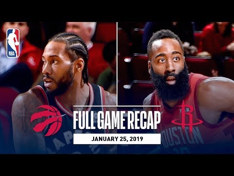 full-game-recap:-raptors-vs-rockets-|-kawhi-&-harden-duel-in-houston