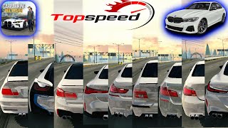 Car Parking Multiplayer || Top 17 Fastest Bmw Cars || Top Speed Battle Stock screenshot 5