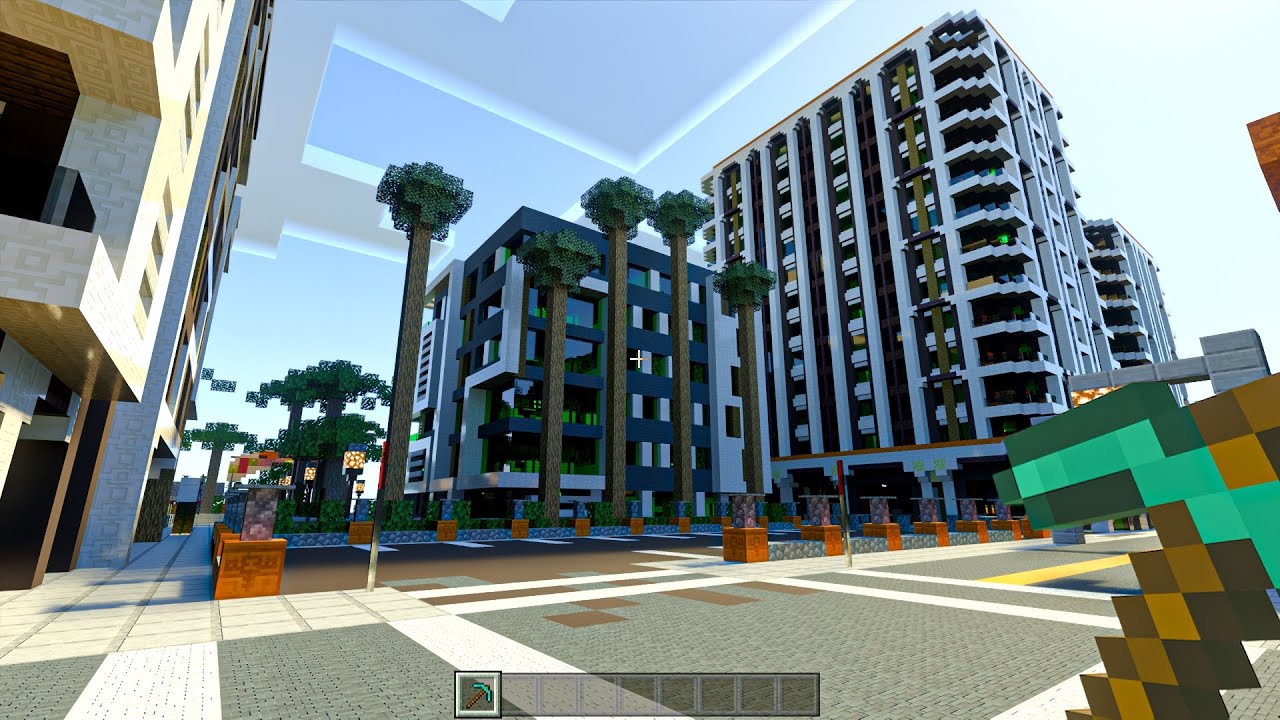 Minecraft, but with Beautiful Buildings...