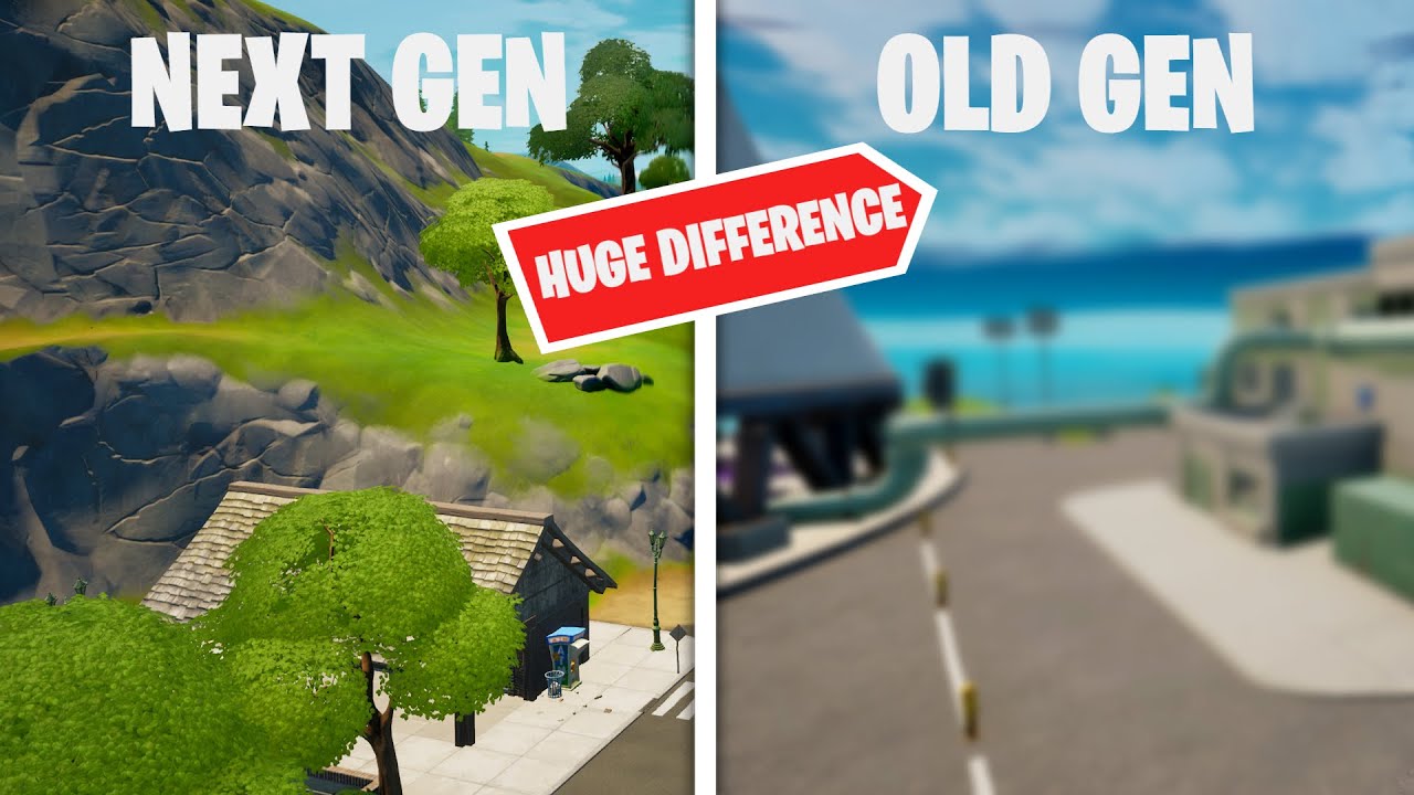 OLD GEN Vs. NEXT GEN in Boxfights! *INSANE DIFFERENCE* (60 FPS)