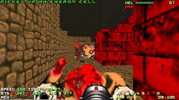 [Doom 2] Hell Revealed 2 - Map 16 "The Chapel Of Black Granite" UV-Max