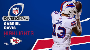 Every Gabriel Davis catch from historic 4-TD game | Divisional Round