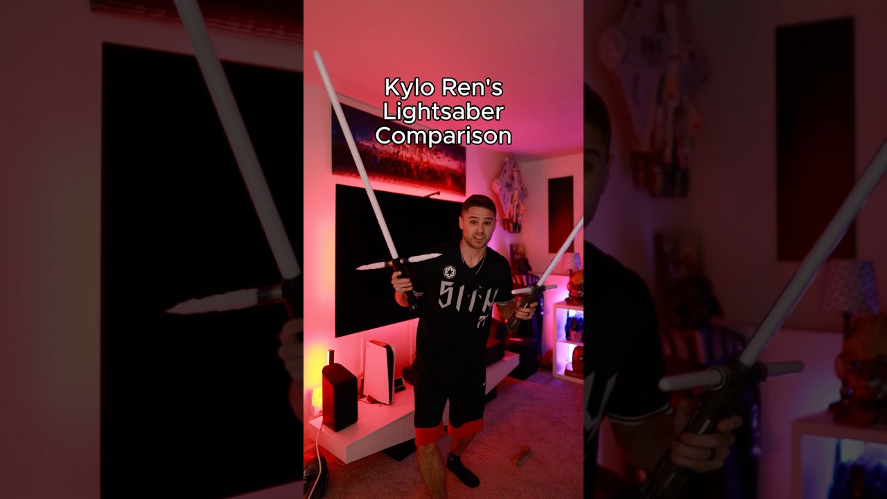 COMPARING THE KYLO REN NEO SABER 