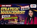 CMA Inter | SM - MAHA MARATHON 🔥Entire Syllabus Coverage💯 | MEPL- Divya Agarwal Mam