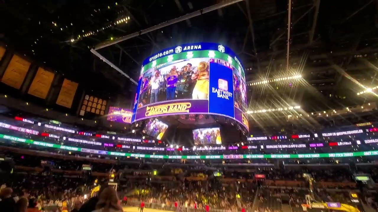LA Lakers Championship Banners @Crypto.com Arena