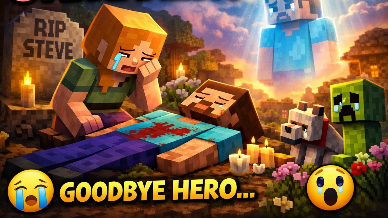 Steve Died… The End of a Minecraft Legend 💔
