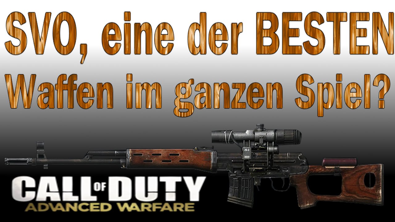 Cod Advanced Warfare Zombie Modus Beste Waffe SVO, die BESTE Waffe im ganzen Spiel??? - CoD Advanced Warfare [HD