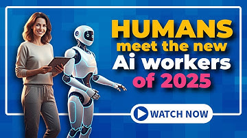 🤖 Humans Meet The New AI Workers of 2025 🏡