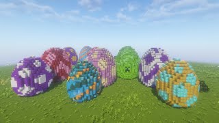 Minecraft - Easter Egg / Build with me... FREE Schematic!!🤩