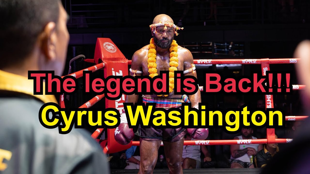 The legend is Back !!!  Louis Abbott vs Cyrus Washington