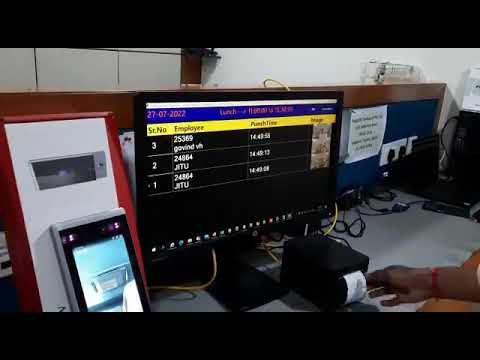 Canteen management system - Prototype II - video from PayGURU