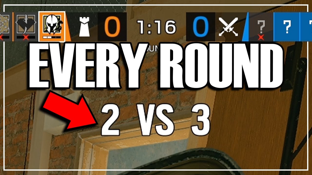Solo Smurf: Always Down A Player - Rainbow Six Siege