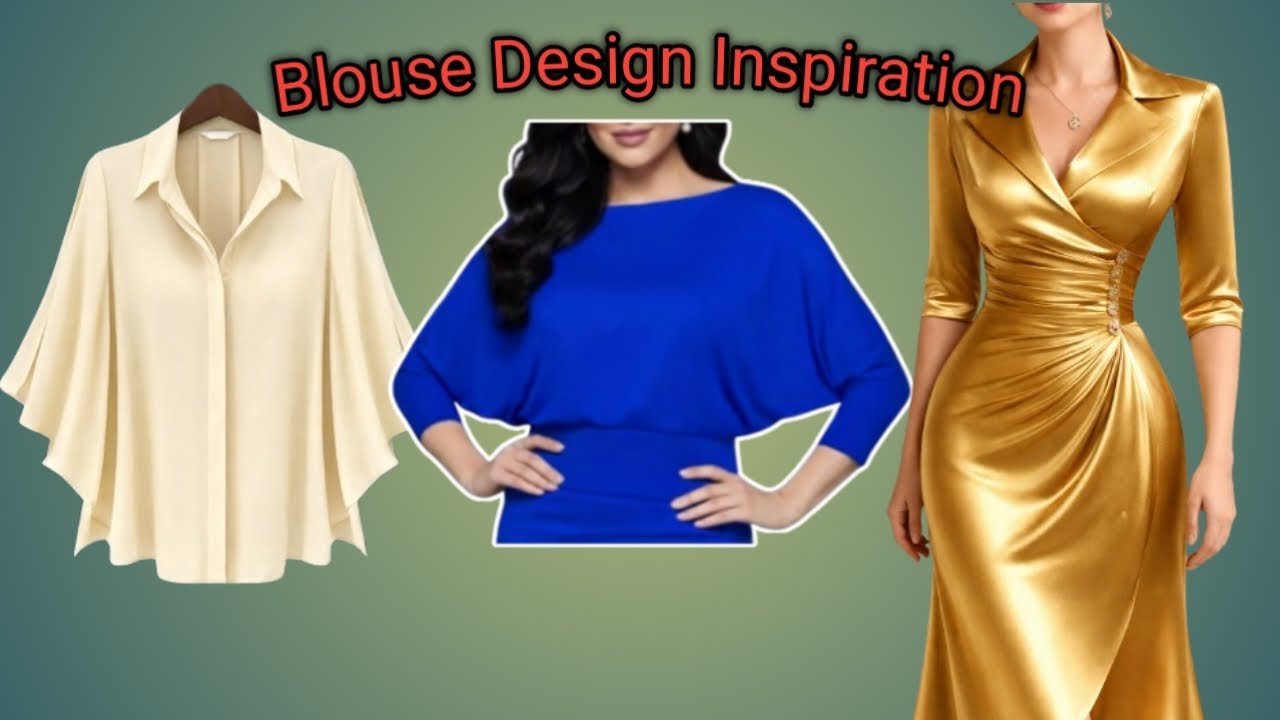 Вдохновение для дизайна блузки // Вдохновение для модели блузки #дизайнблузки #шитье #мода #rumah...