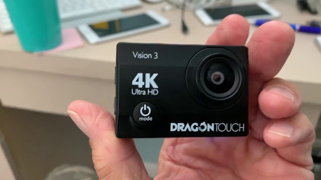 How to use the DragonTouch 4K sports camera and Product Review
