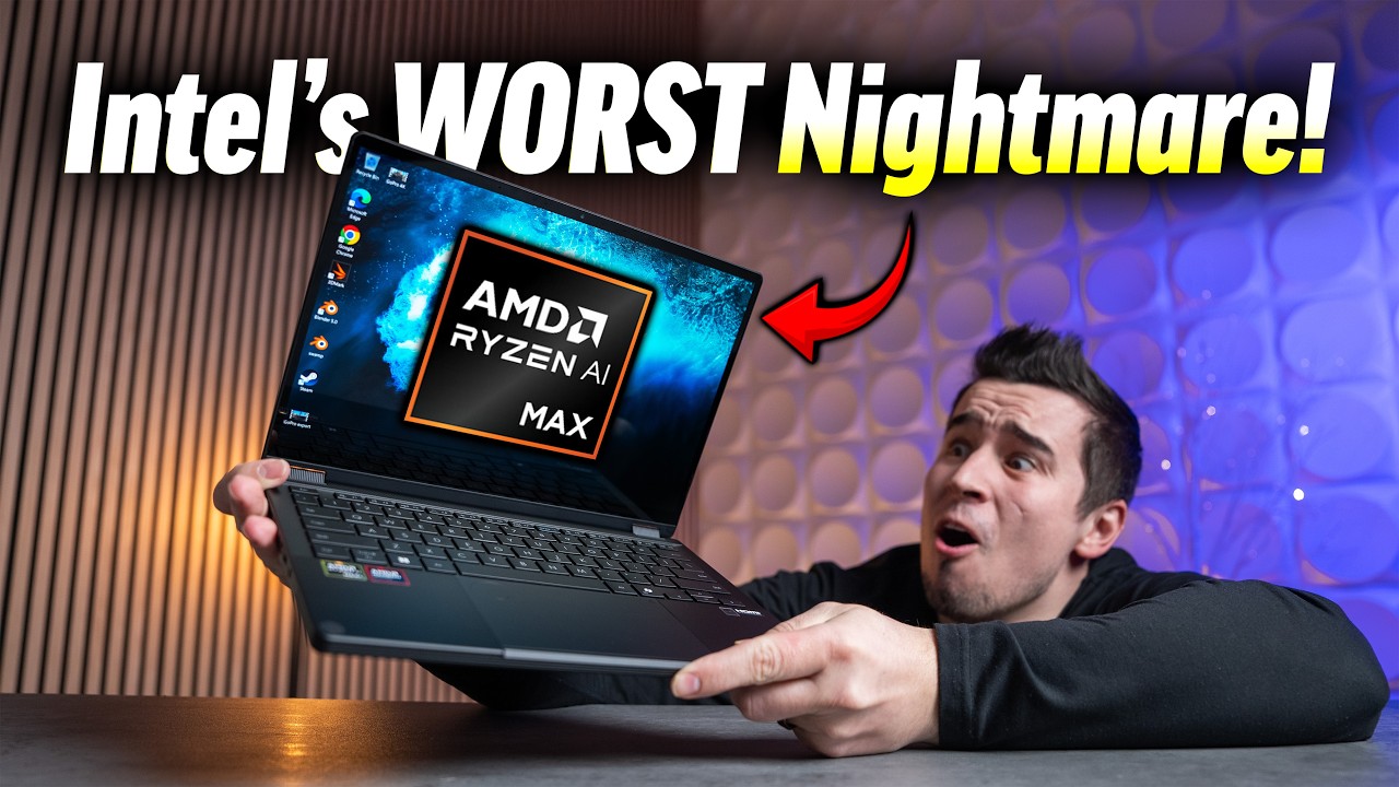 Sorry Intel.. This Ryzen AI Max+ 395 Laptop is KING!