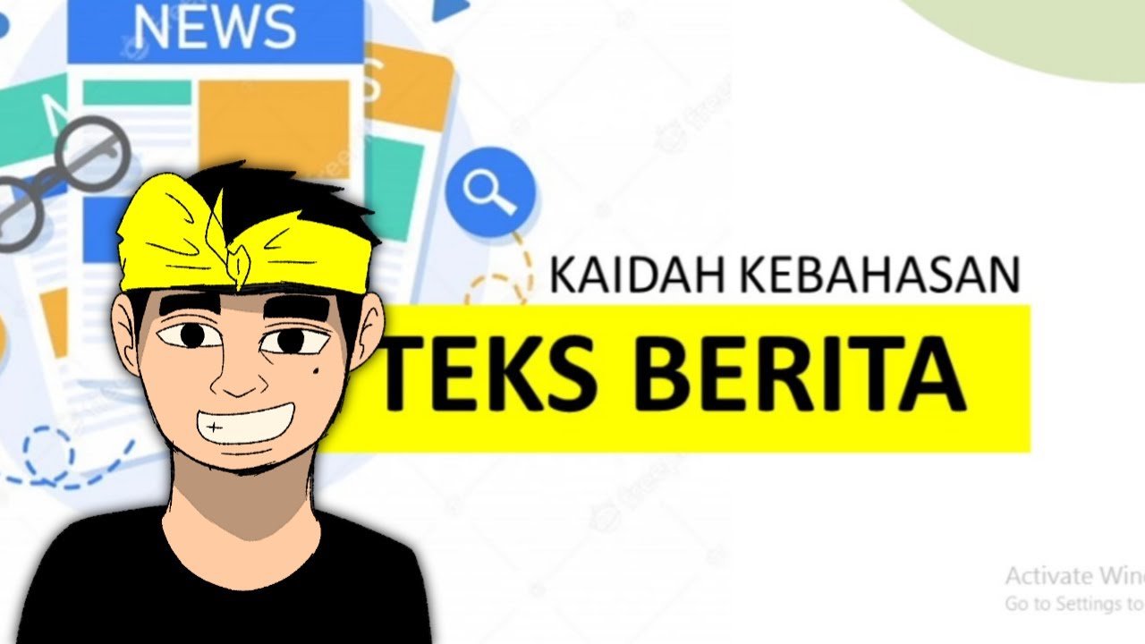 KAIDAH KEBAHASAAN TEKS BERITA Bahasa Indonesia Kelas 8 YouTube