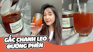 Giữ Dáng Đẹp Da Với Gấc Chanh Leo Đường Phèn Cô Đặc | Saigon Tastes | Cooken #Shorts