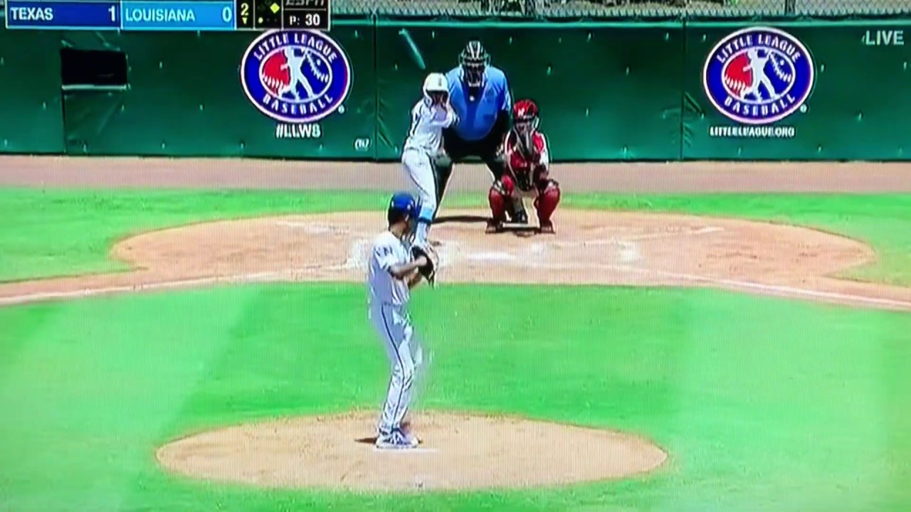 Derek DeLatte Single - 2019 LLWS - Texas vs Louisiana
